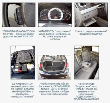 Lacetti салон