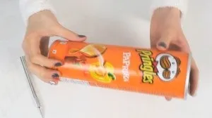 Лайфхак з упаковки pringles, indycraft