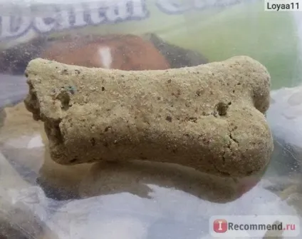 Ласощі для собак cliffi бісквіти для великих собак здорові зуби - «дарованому коню