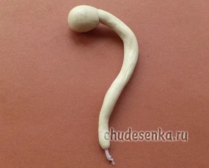 Лебідь з пластиліну