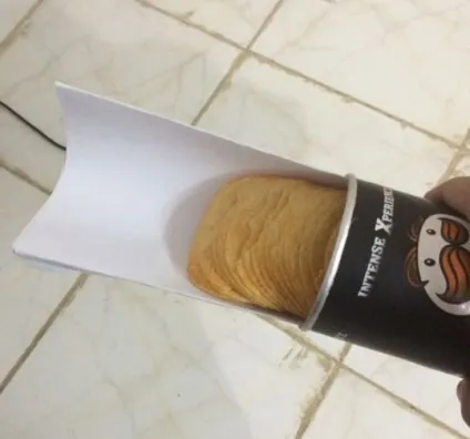 Лайфхак з упаковки pringles, indycraft