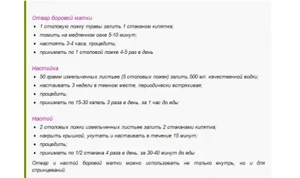 Лікування міоми борової маткою і червоною щіткою досвід лікаря (маткою) Лікування міоми борової маткою і червоною щіткою досвід лікаря
