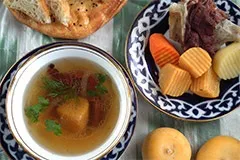 Національна узбецька кухня - плов, шашлик та інші популярні узбецькі страви (узбекистан) Національна узбецька кухня - плов, шашлик та інші популярні узбецькі страви