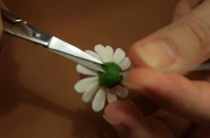 Ліпимо ромашки з холодного фарфору - ярмарок майстрів - ручна робота, handmade (олійні фарби) Ліпимо ромашки з холодного фарфору - ярмарок майстрів - ручна робота, handmade