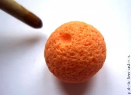 Ліпимо апельсин з полімерної глини - ярмарок майстрів - ручна робота, handmade