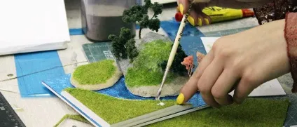 Макет ландшафту своїми руками (своїми) Макет ландшафту своїми руками