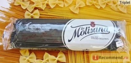 Макаронні вироби la molisana спагетті з чорнилом каракатиці - «чого б такого похмурого (макаронні) Макаронні вироби la molisana спагетті з чорнилом каракатиці - «чого б такого похмурого