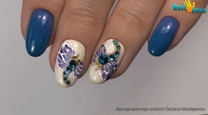 Манікюр з бабкою