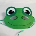 Маска жаби на голову своїми руками, шаблони, відео (руками) Маска жаби на голову своїми руками, шаблони, відео