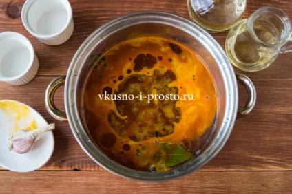 Маринована цвітна капуста по-корейськи (страви з цвітної капусти) Маринована цвітна капуста по-корейськи
