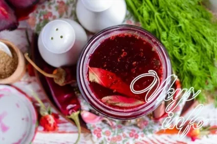 Маринований буряк на зиму рецепт з фото (вода цукровий пісок) Маринований буряк на зиму рецепт з фото