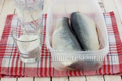 Маринований оселедець в домашніх умовах по-польськи