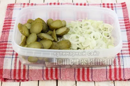 Маринований оселедець в домашніх умовах по-польськи