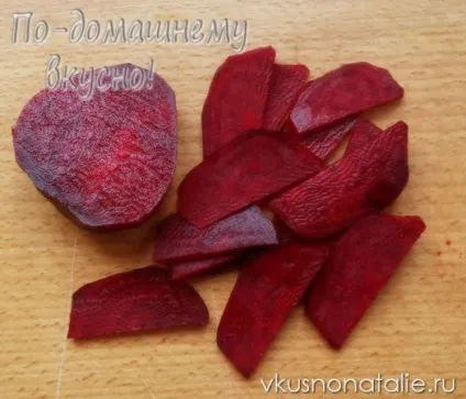 Маринований часник з буряком (часник) Маринований часник з буряком