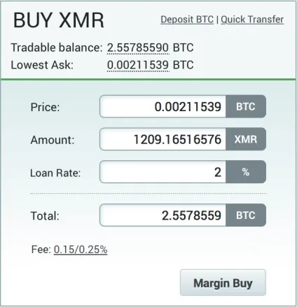 Маржинальна торгівля на poloniex (маржинальна) Маржинальна торгівля на poloniex