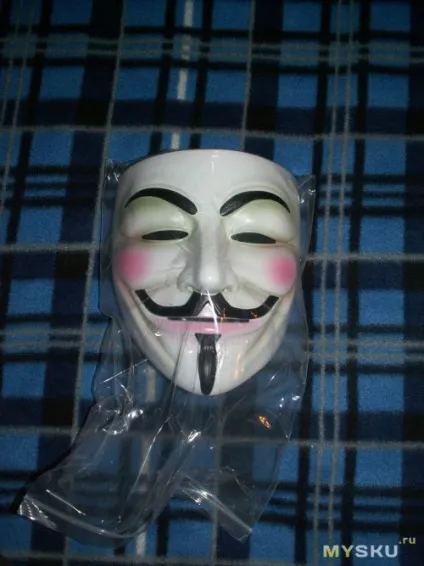 Маска гаю фокса, анонімуса, vendetta або просто маска v (vendetta) Маска гаю фокса, анонімуса, vendetta або просто маска v