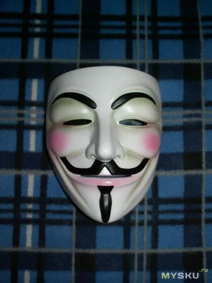 Маска гаю фокса, анонімуса, vendetta або просто маска v (фокса) Маска гаю фокса, анонімуса, vendetta або просто маска v