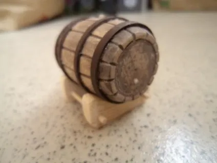 Робимо мініатюру старовинної бочки - ярмарок майстрів - ручна робота, handmade (ніж) Робимо мініатюру старовинної бочки - ярмарок майстрів - ручна робота, handmade