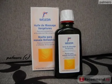 Масло від розтяжок weleda stretch mark massage oil - «засіб від розтяжок при вагітності - (mark) Масло від розтяжок weleda stretch mark massage oil - «засіб від розтяжок при вагітності -