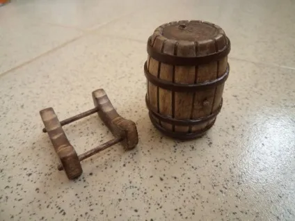 Робимо мініатюру старовинної бочки - ярмарок майстрів - ручна робота, handmade (старіння) Робимо мініатюру старовинної бочки - ярмарок майстрів - ручна робота, handmade