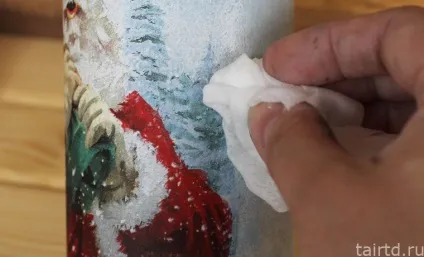 Майстер-клас з декупажу пляшки шампанського на новий рік (пляшки) Майстер-клас з декупажу пляшки шампанського на новий рік