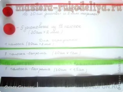 Майстер-клас по квілінгу маки (квілінгу) Майстер-клас по квілінгу маки
