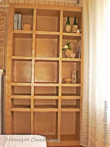 Меблі з картону - шафа, країна майстрів (майстер-клас) Меблі з картону - шафа, країна майстрів