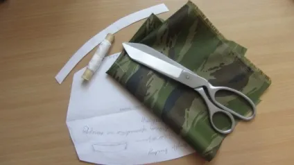 Майстер-клас «військова пілотка»