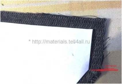 Майстер-клас шкільний жакет для дівчинки, шкатулка (борту низу вироби припуск) Майстер-клас шкільний жакет для дівчинки, шкатулка