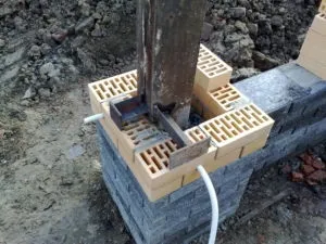 Кладка цегляного стовпа для паркану як викласти своїми руками (цегляного) Кладка цегляного стовпа для паркану як викласти своїми руками