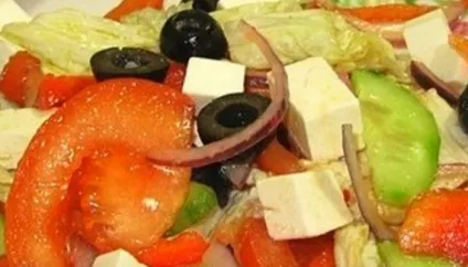 Класичний рецепт грецького салату (смаком) Класичний рецепт грецького салату