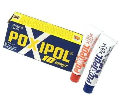 Клей холодне зварювання прозора poxipol характеристики, інструкція