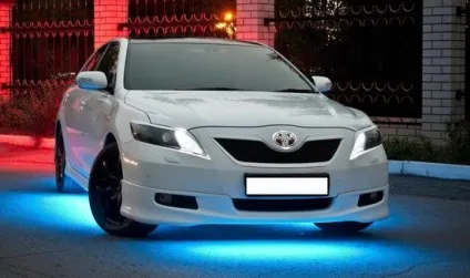 Неонове підсвічування на авто, як робиться такий тюнінг машини (неонова) Неонове підсвічування на авто, як робиться такий тюнінг машини