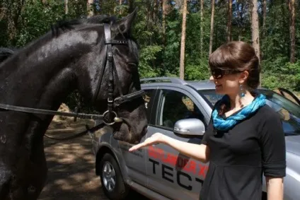 Незвичайний тест! Автомобіль проти коня!