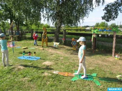 Нестандартне обладнання своїми руками на груповому ділянці в дитячому садку «острів лімпопо» (для педагогів) Нестандартне обладнання своїми руками на груповому ділянці в дитячому садку «острів лімпопо»
