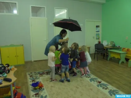 Нод по образотворчої діяльності «дощик і парасольки», 2 я молодша група (дощик) Нод по образотворчої діяльності «дощик і парасольки», 2 я молодша група