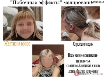 Мелірування - «у мелірування багато мінусів, але це мене не зупиняє
