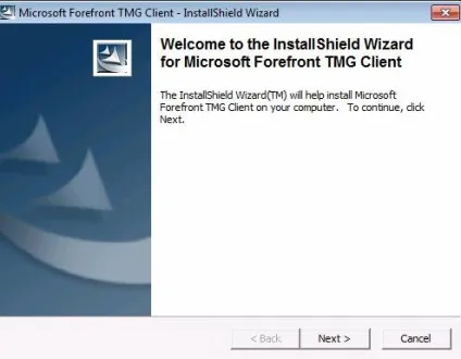 Microsoft forefront tmg - установка і настройка forefront tmg клієнта