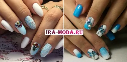 Модний манікюр омбре 2017 стильний дизайн нігтів фото ідеї