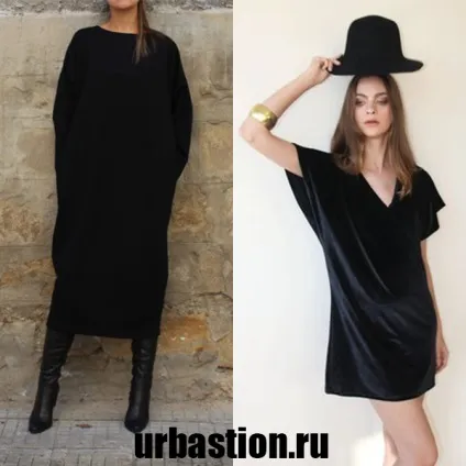 Моделі стильних плаття з рукавами «летюча миша» на 2017 рік на фото трикотажні, довгі і