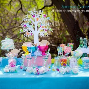 Модний тренд candy bar або солодкий стіл на весілля