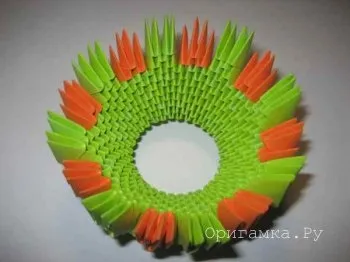 Модульне орігамі «кошик»