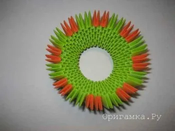 Модульне орігамі «кошик»