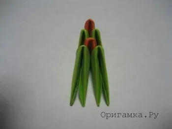 Модульне орігамі «кошик»