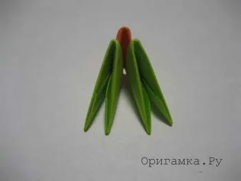 Модульне орігамі «кошик»