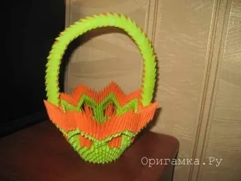 Модульне орігамі «кошик»