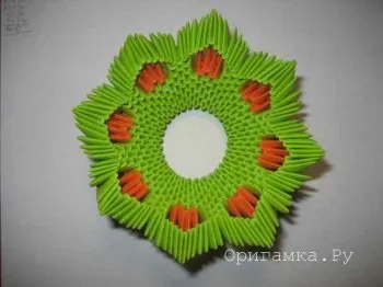 Модульне орігамі «кошик»