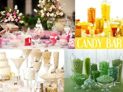 Модний тренд candy bar або солодкий стіл на весілля