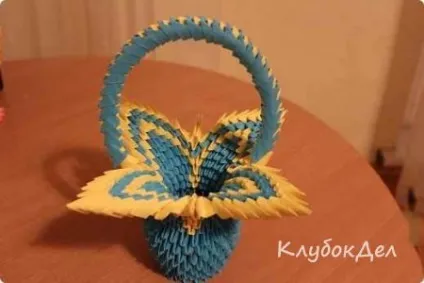 Модульне орігамі «кошик»