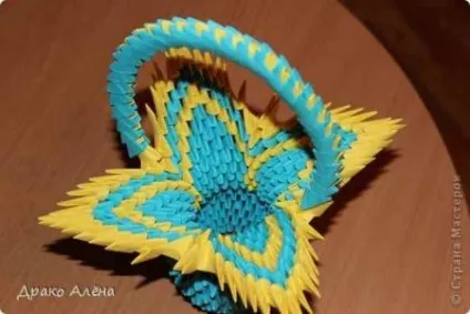 Модульне орігамі «кошик»